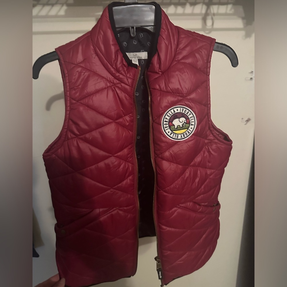 Ivory Ella puffer vest